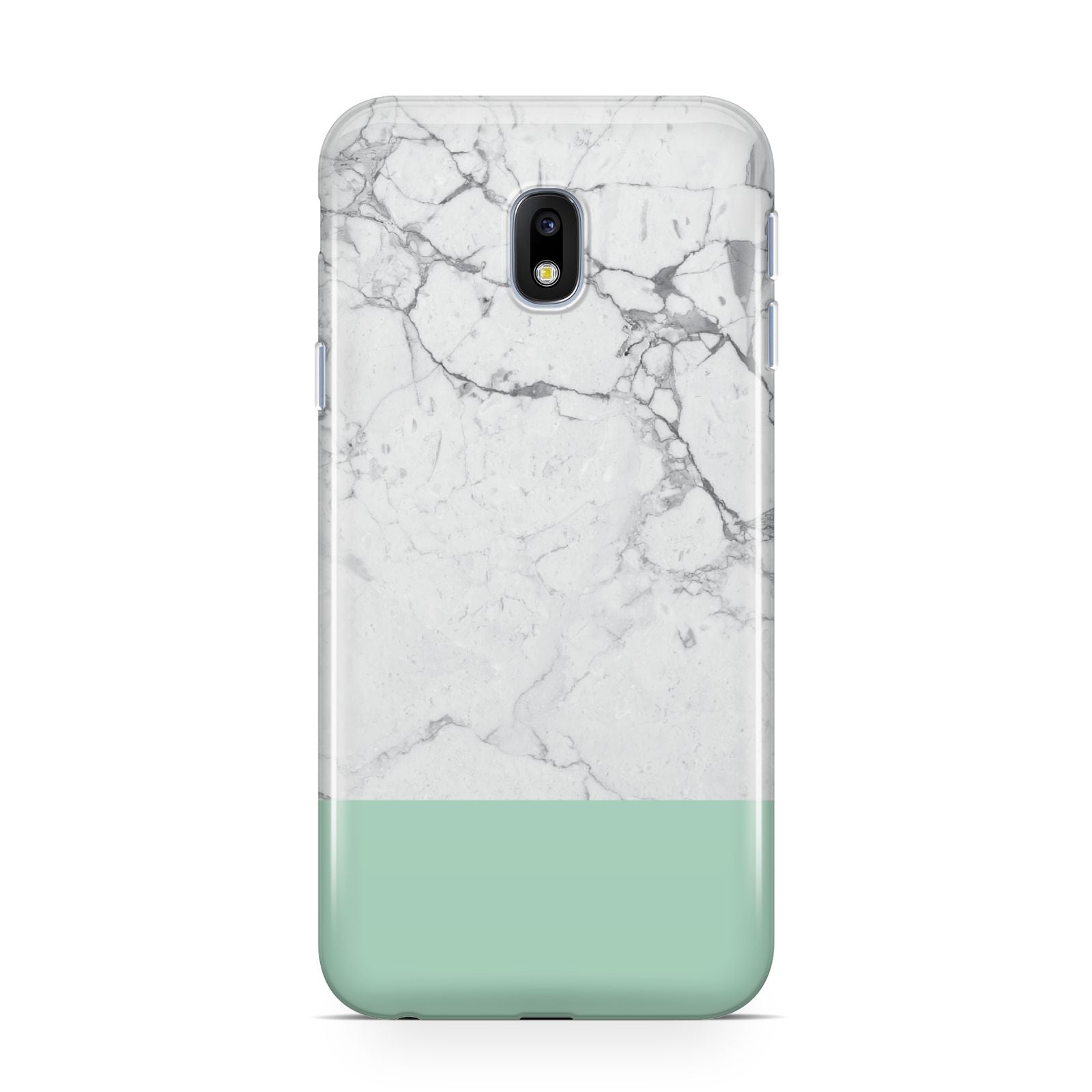 Marble White Carrara Green Samsung Galaxy J3 2017 Case