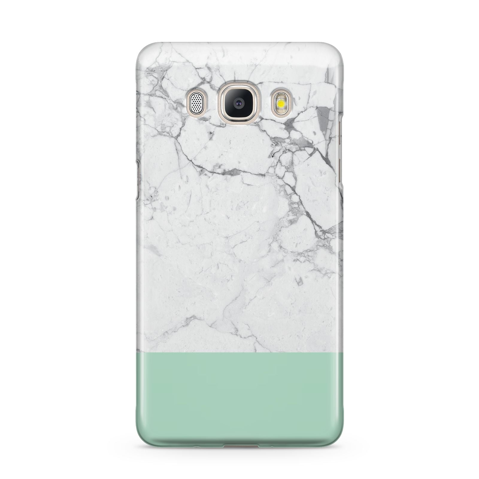 Marble White Carrara Green Samsung Galaxy J5 2016 Case
