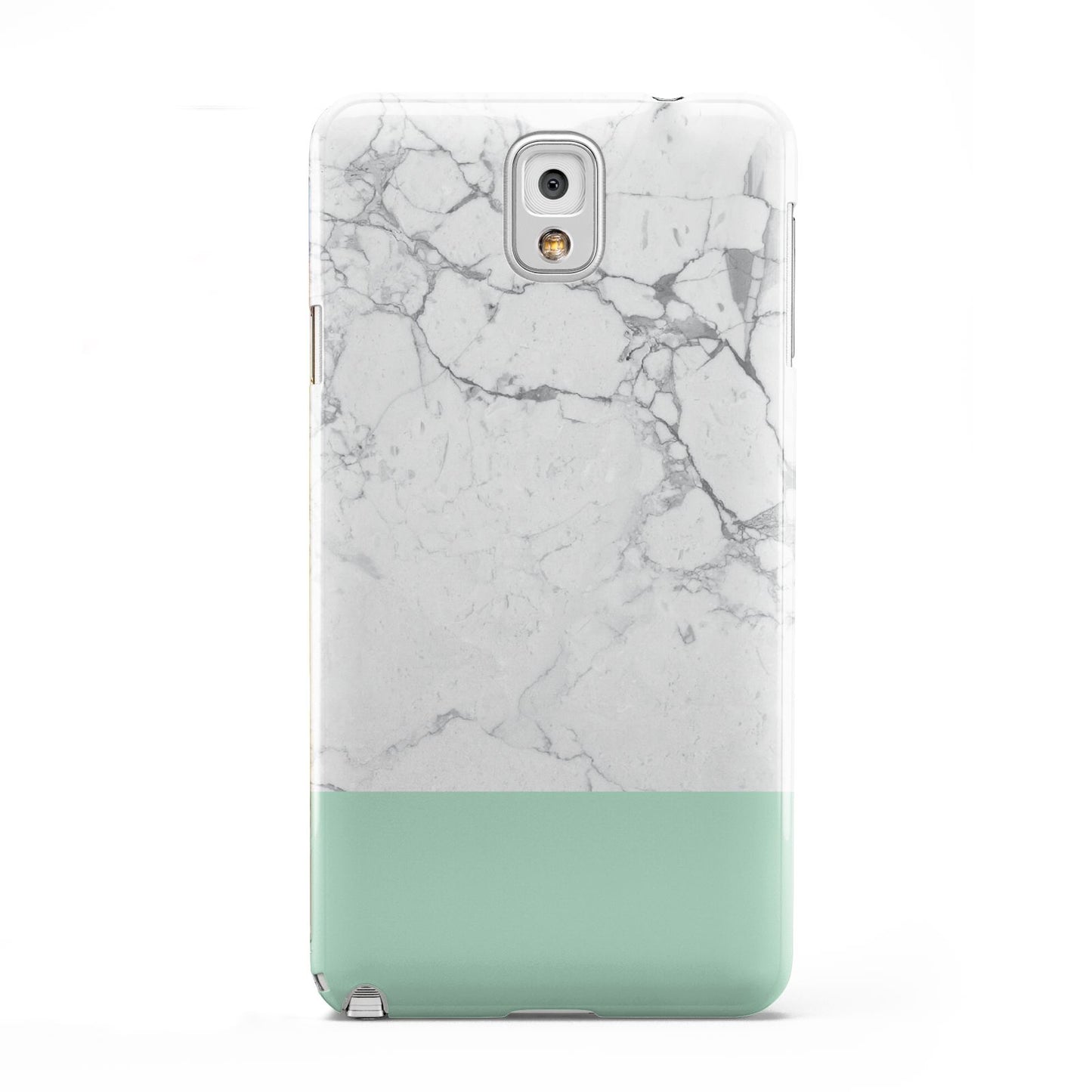 Marble White Carrara Green Samsung Galaxy Note 3 Case