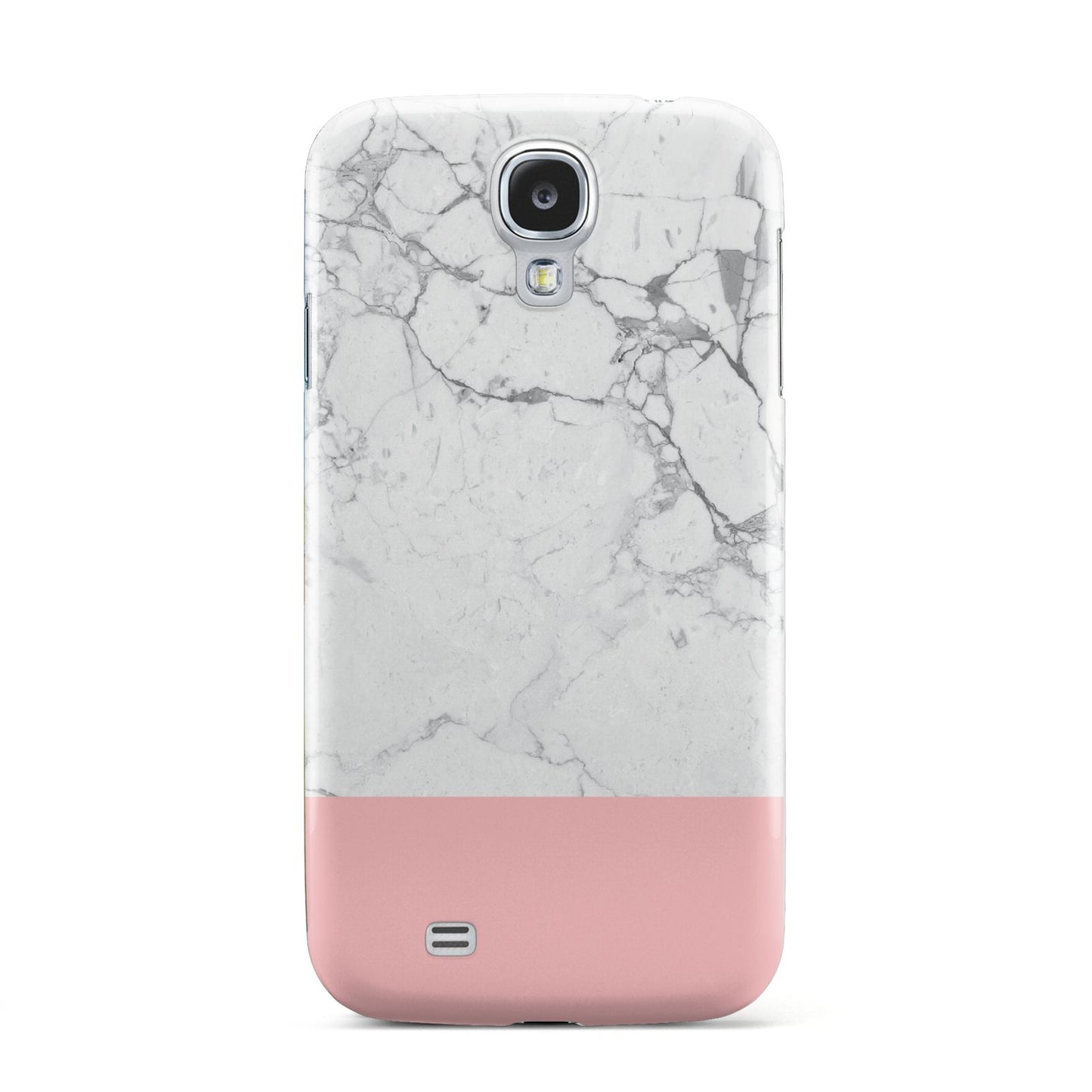 Marble White Carrara Pink Samsung Galaxy S4 Case