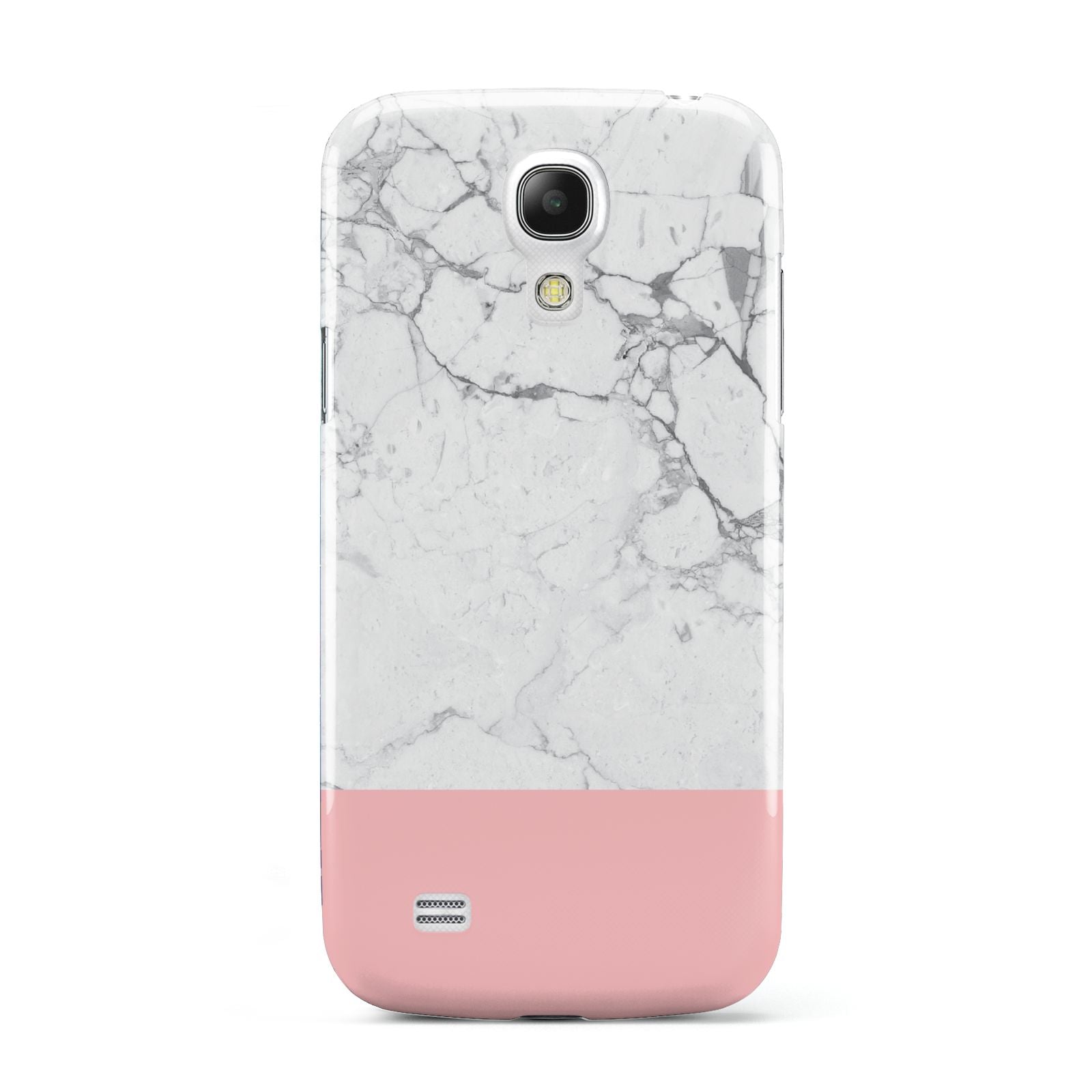 Marble White Carrara Pink Samsung Galaxy S4 Mini Case