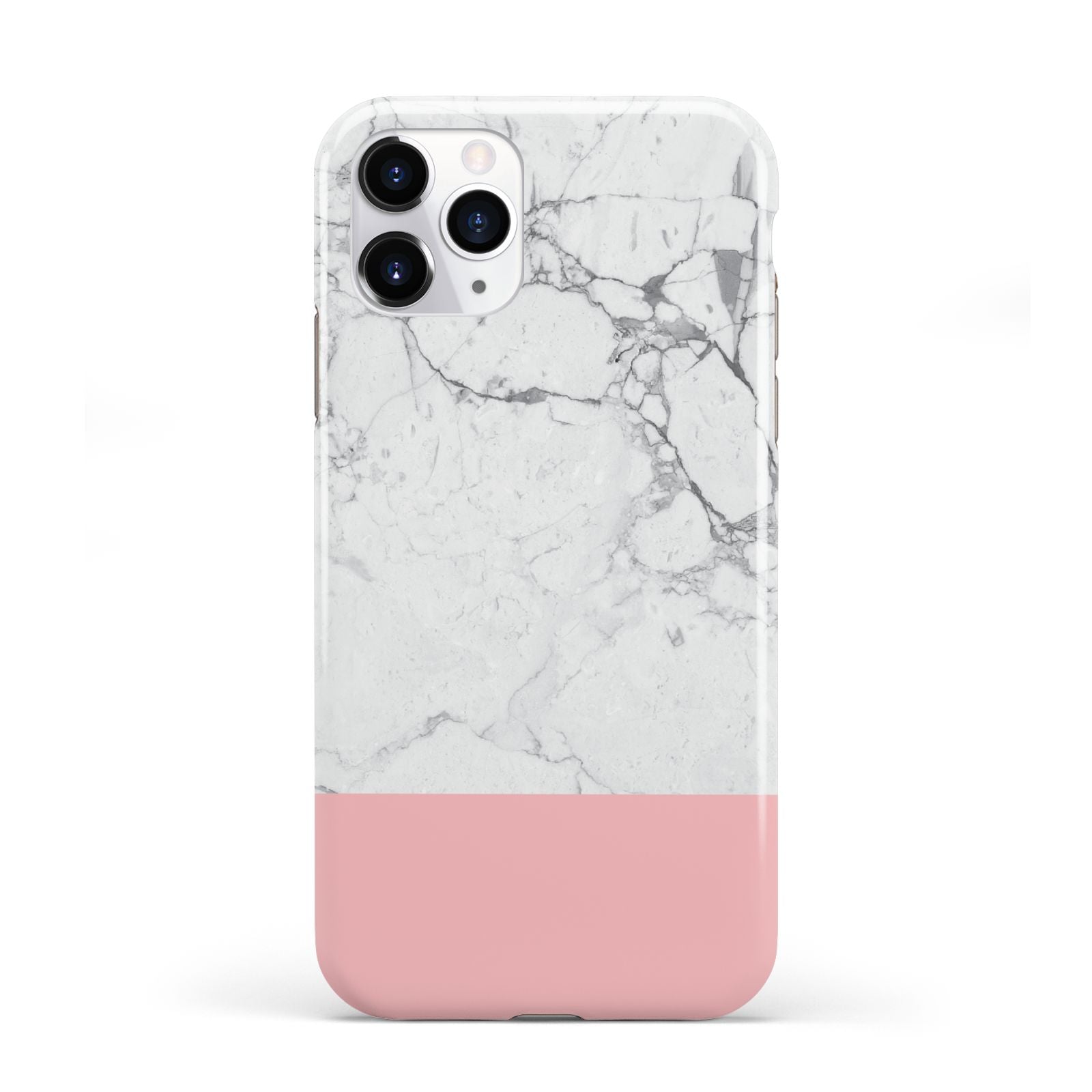 Marble White Carrara Pink iPhone 11 Pro 3D Tough Case