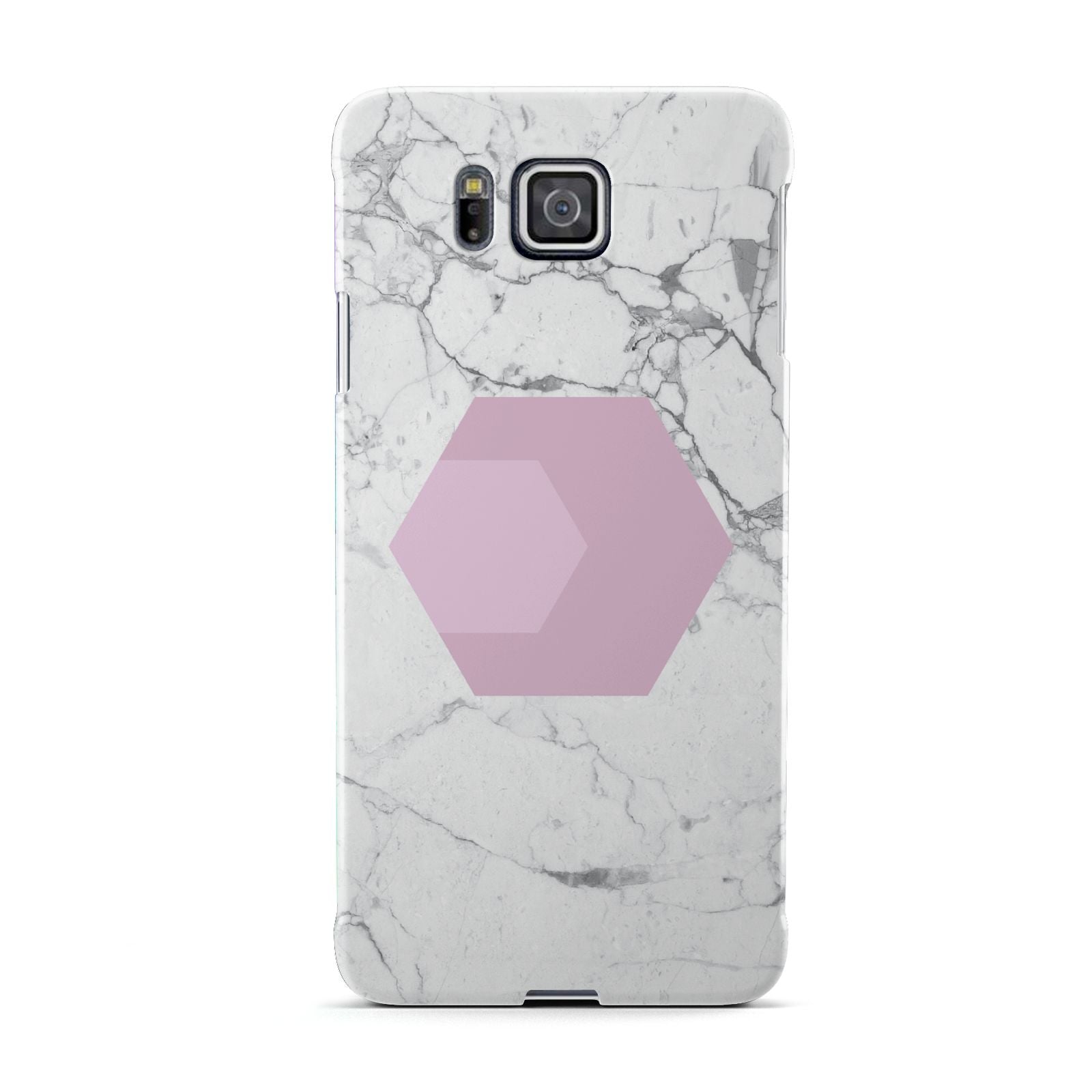 Marble White Grey Carrara Samsung Galaxy Alpha Case