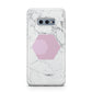 Marble White Grey Carrara Samsung Galaxy S10E Case