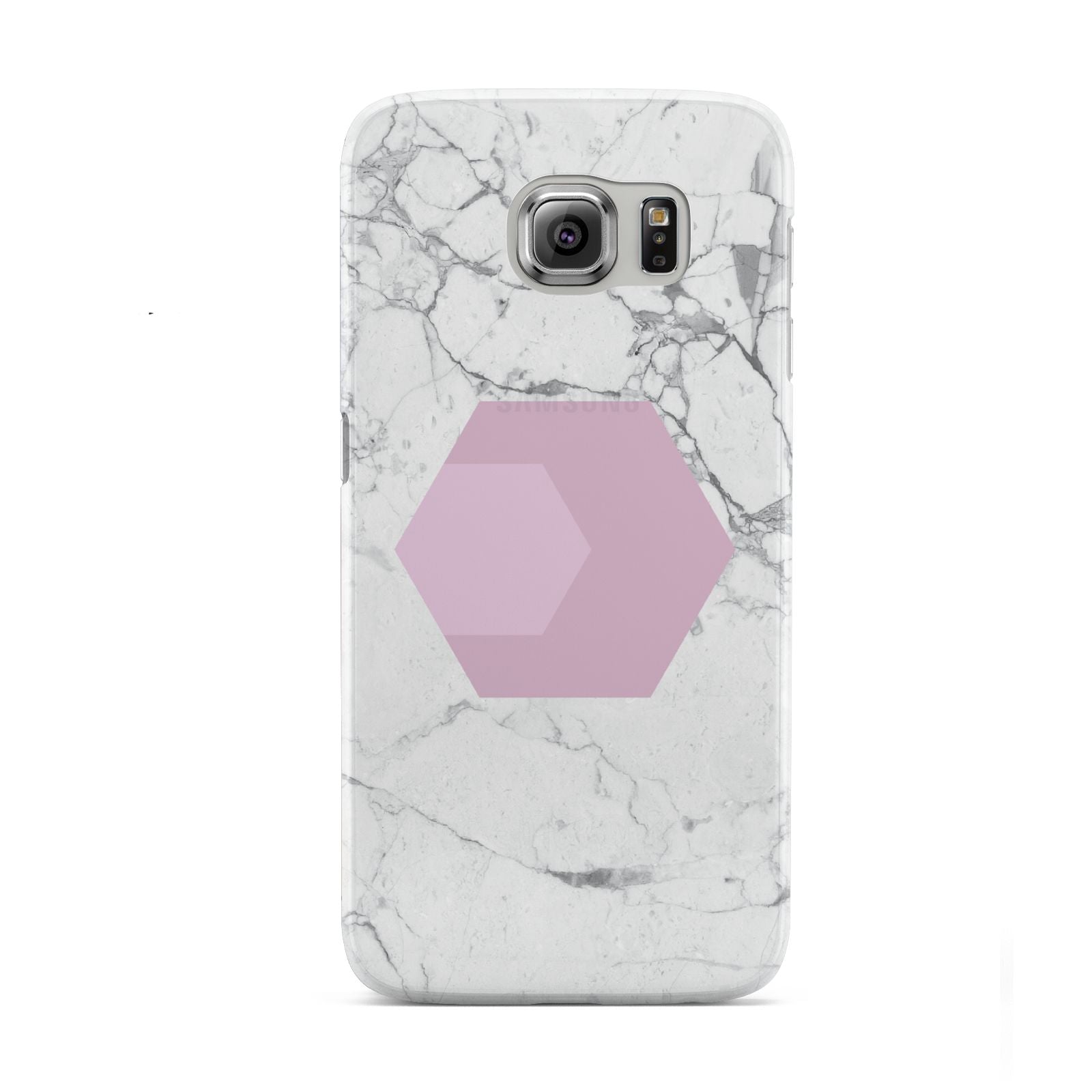Marble White Grey Carrara Samsung Galaxy S6 Case