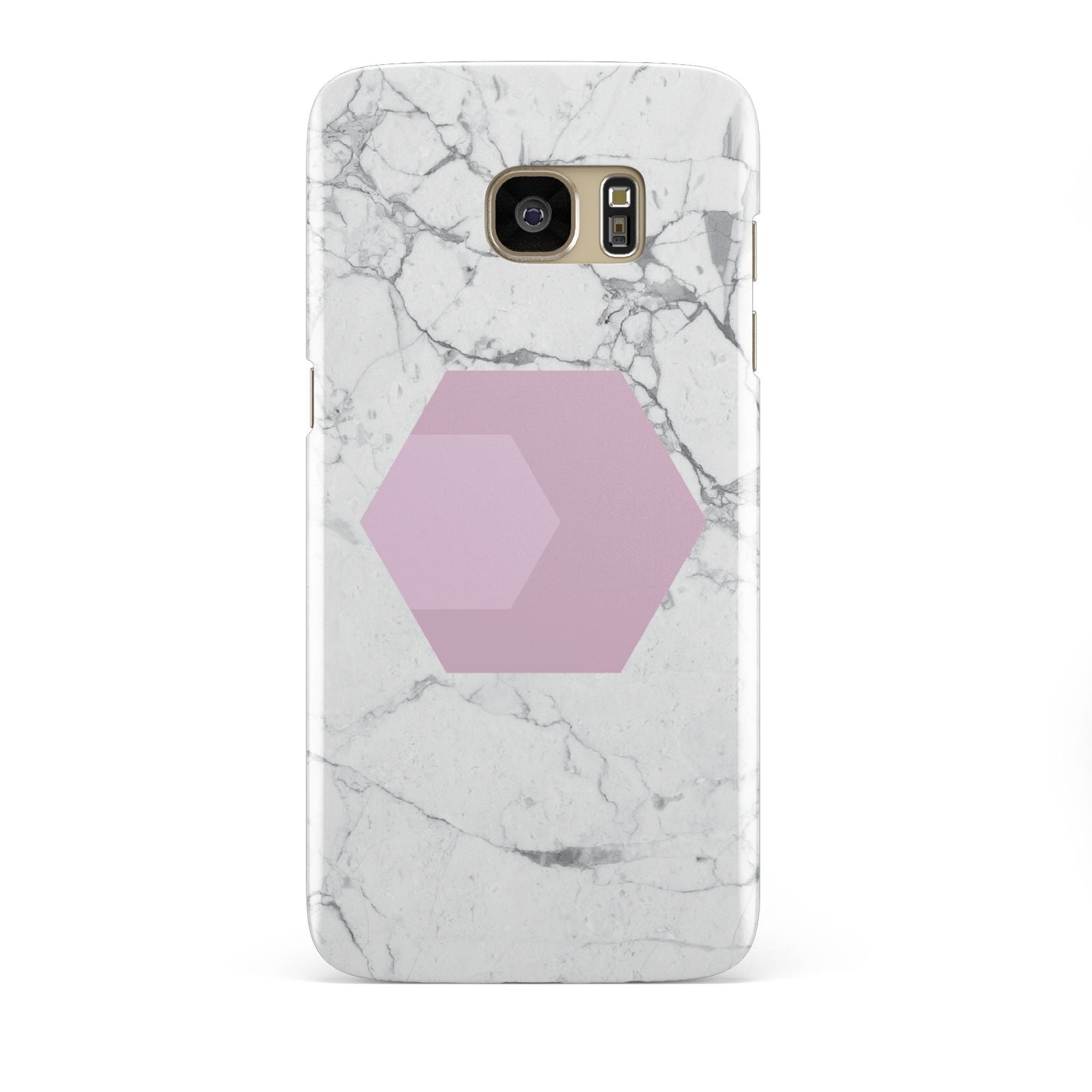 Marble White Grey Carrara Samsung Galaxy S7 Edge Case