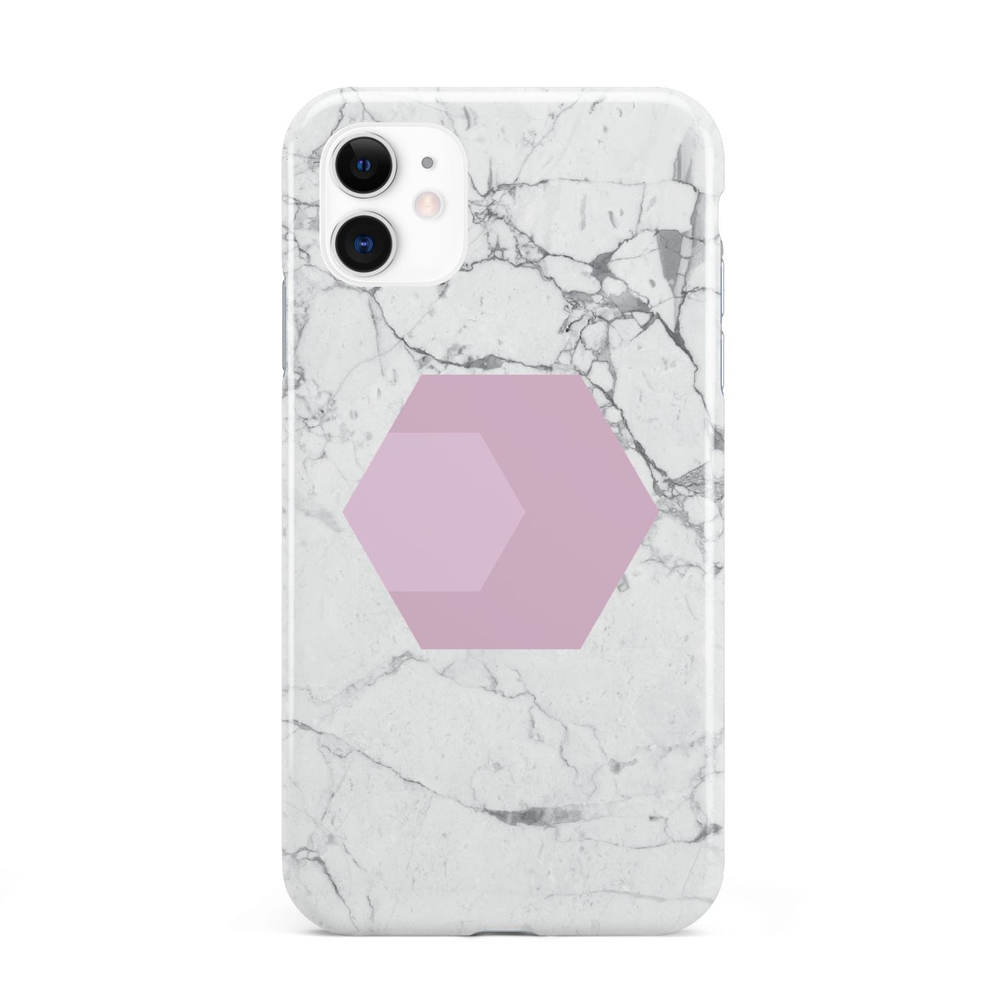 Marble White Grey Carrara iPhone 11 3D Tough Case