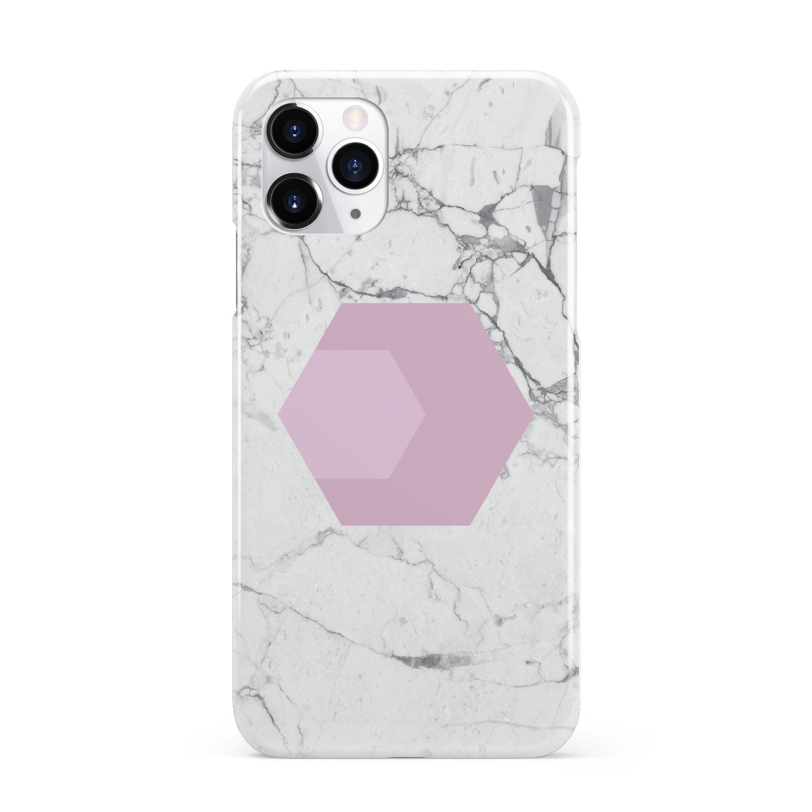 Marble White Grey Carrara iPhone 11 Pro 3D Snap Case