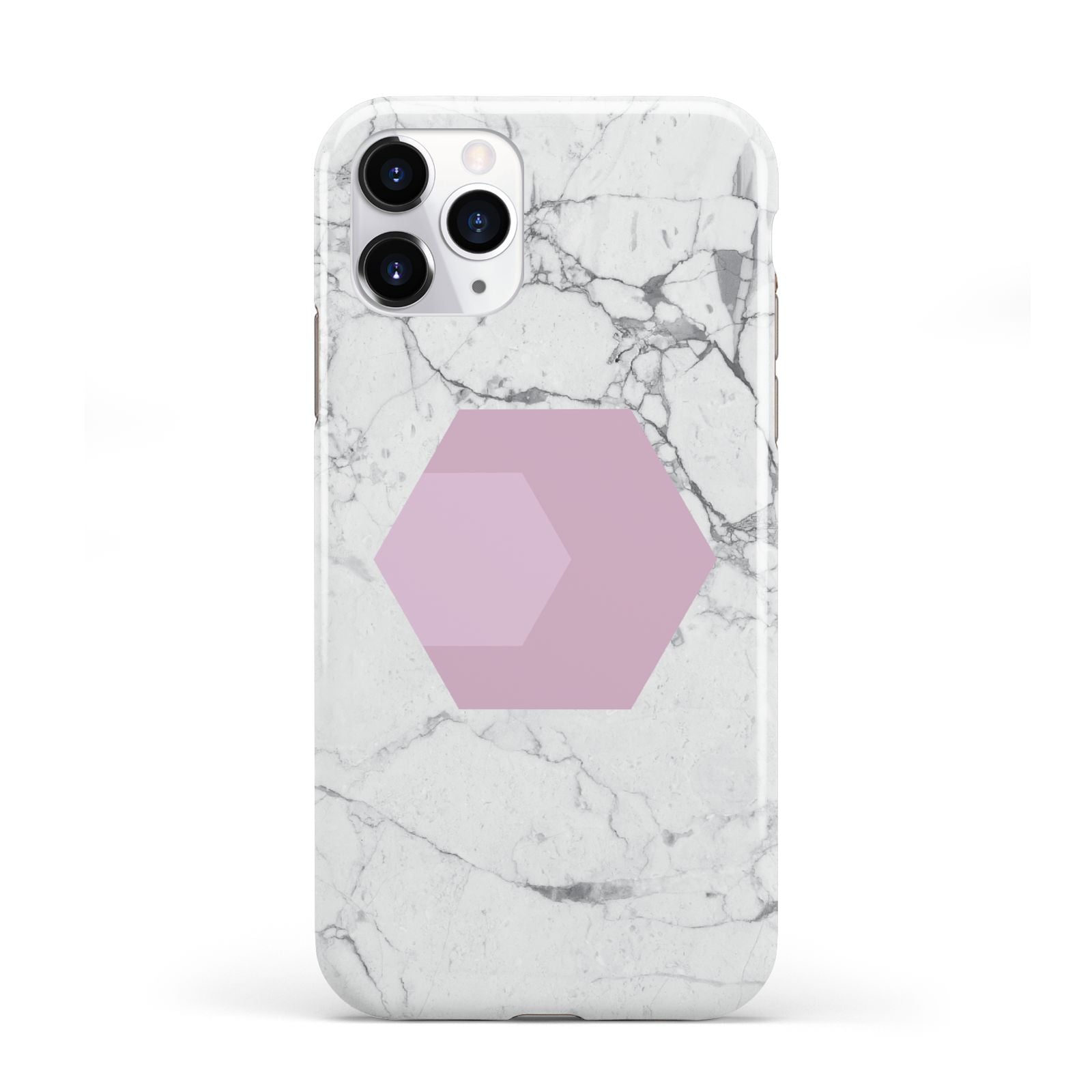 Marble White Grey Carrara iPhone 11 Pro 3D Tough Case