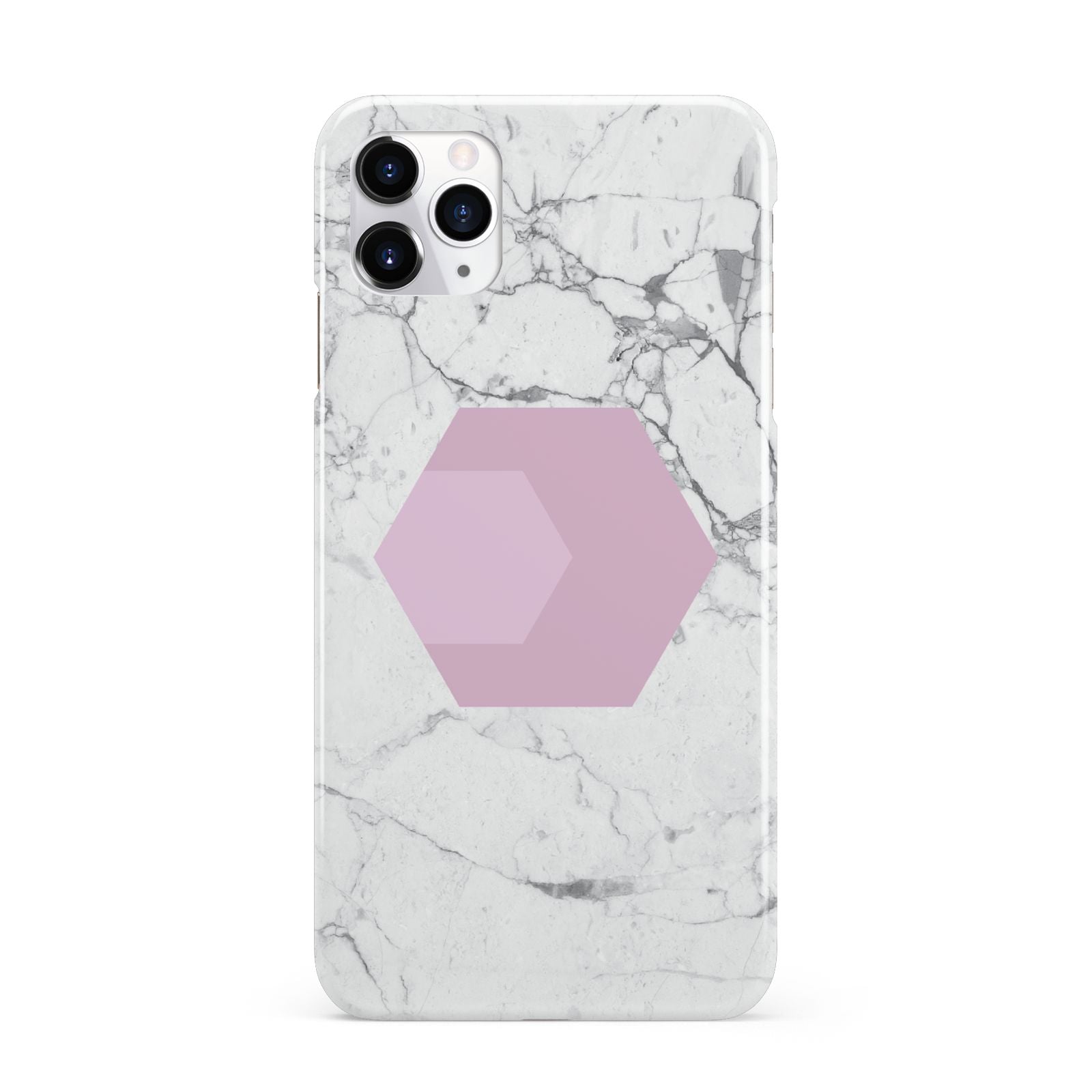 Marble White Grey Carrara iPhone 11 Pro Max 3D Snap Case