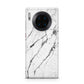 Marble White Huawei Mate 30 Pro Phone Case