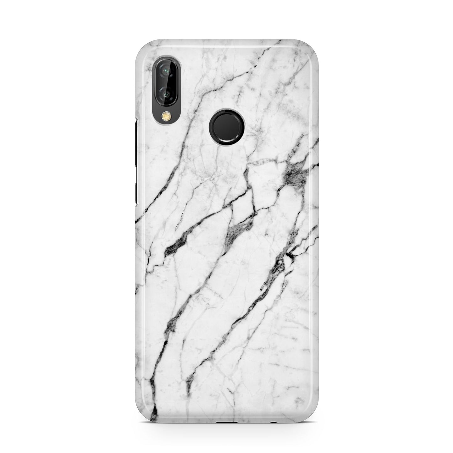 Marble White Huawei P20 Lite Phone Case