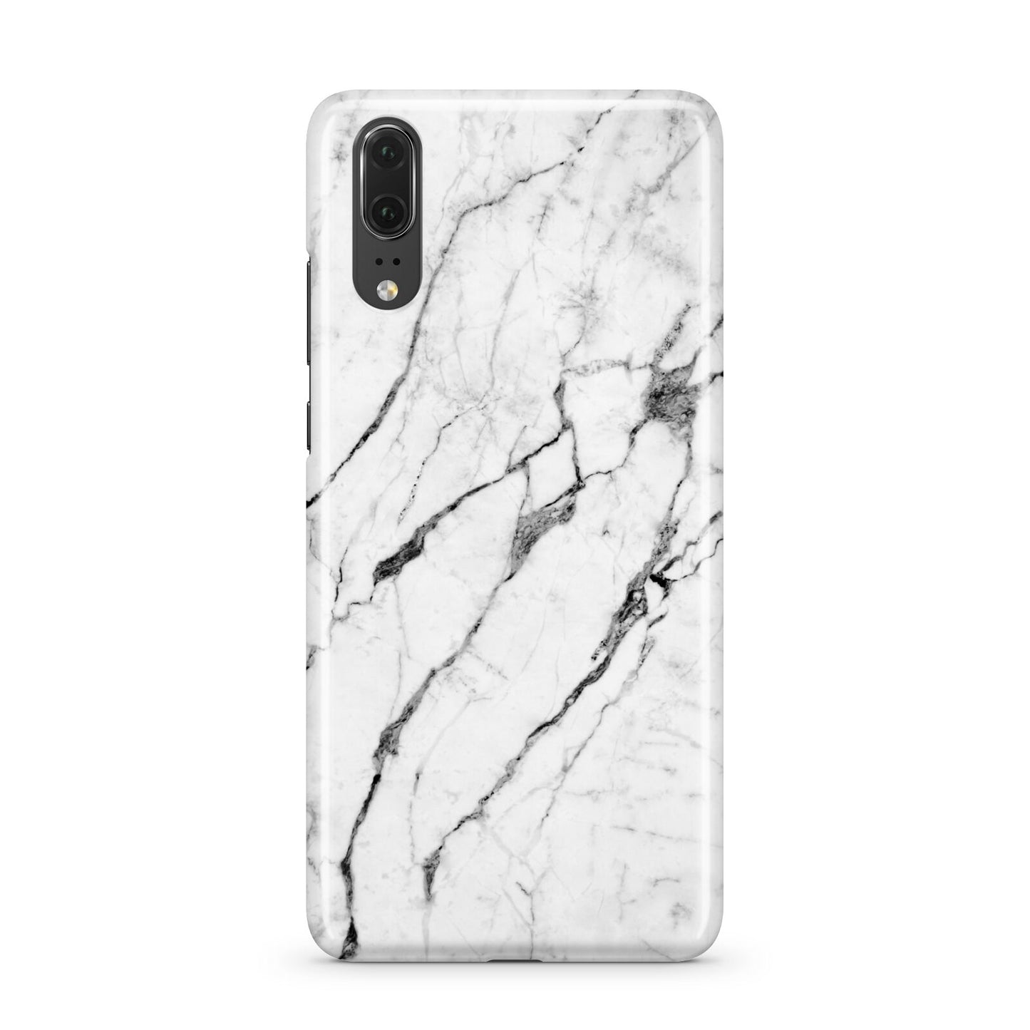 Marble White Huawei P20 Phone Case