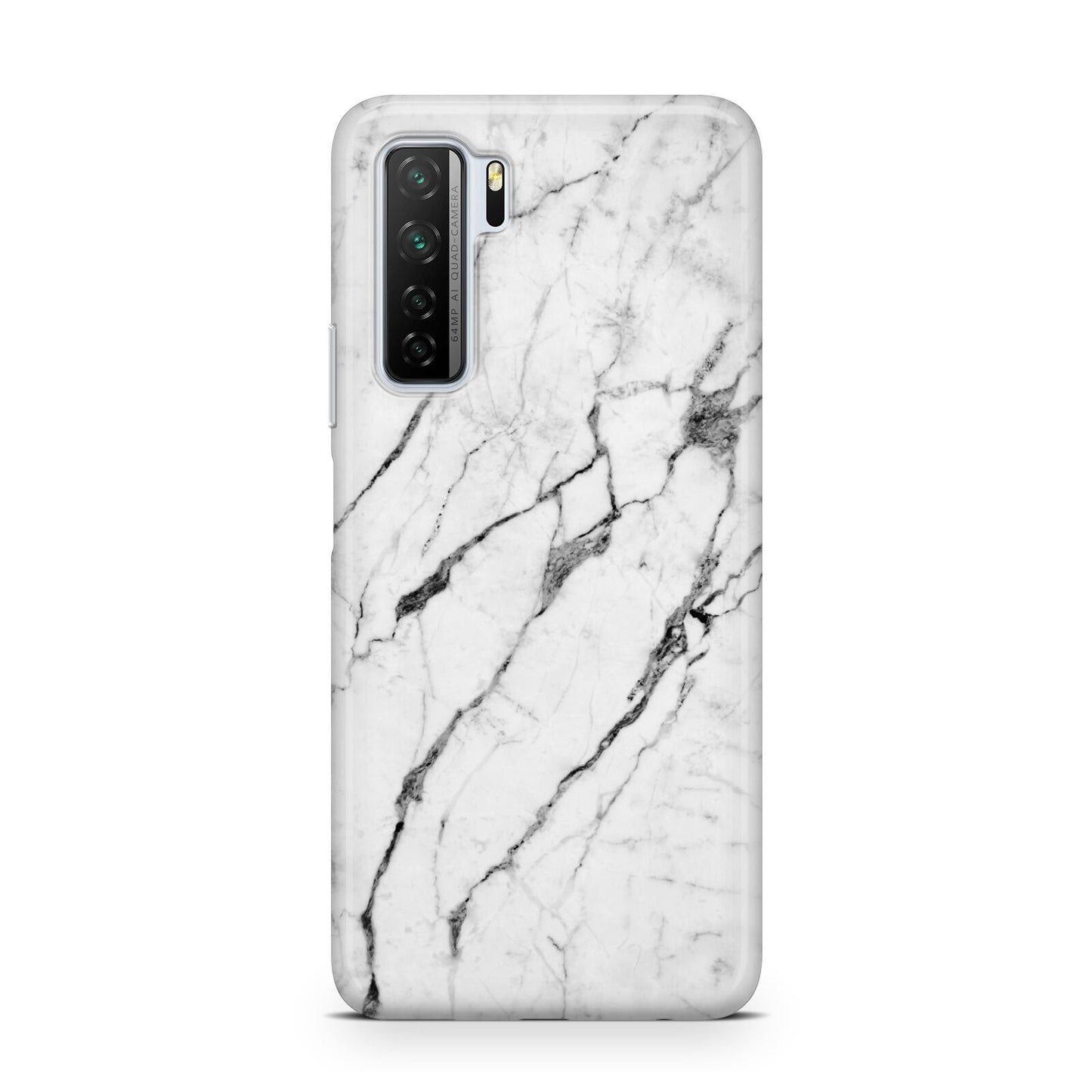 Marble White Huawei P40 Lite 5G Phone Case