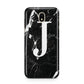 Marble White Initial Personalised Samsung J5 2017 Case