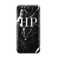 Marble White Initials Monogram Personalised Huawei Nova 2s Phone Case