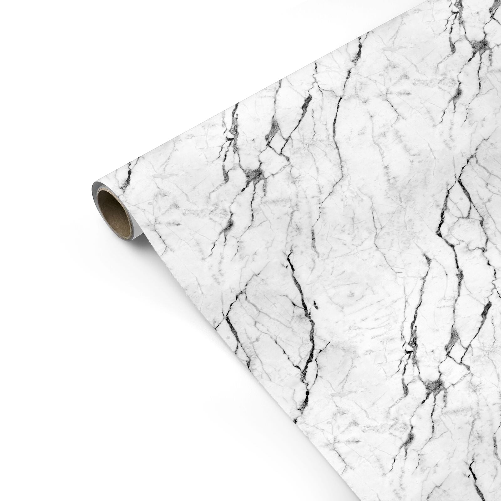 Marble White Personalised Gift Wrap