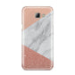 Marble White Rose Gold Samsung Galaxy A8 2016 Case