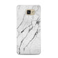 Marble White Samsung Galaxy A5 2016 Case on gold phone