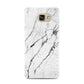 Marble White Samsung Galaxy A7 2016 Case on gold phone