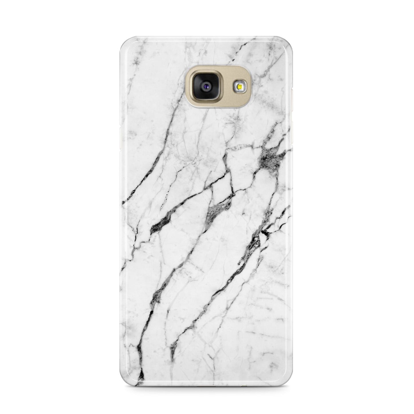 Marble White Samsung Galaxy A9 2016 Case on gold phone