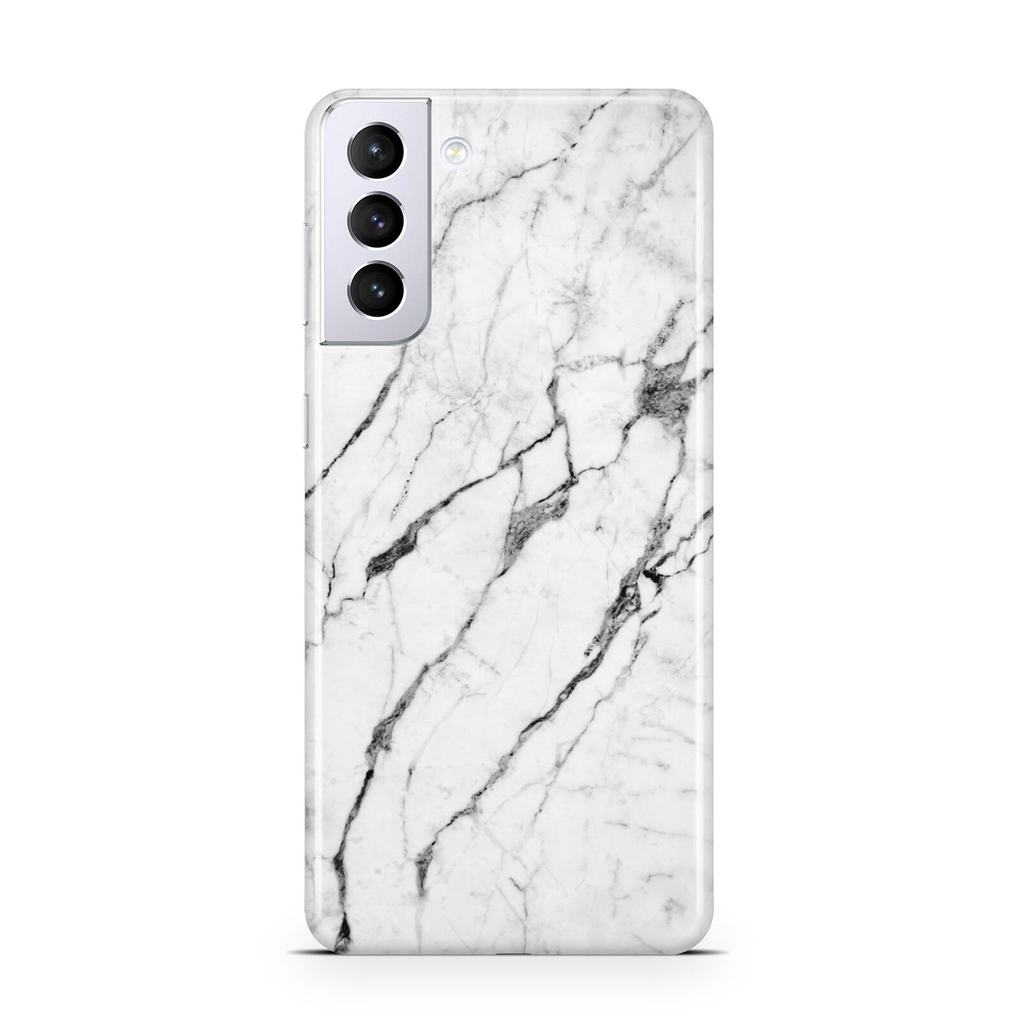 Marble White Samsung S21 Plus Case