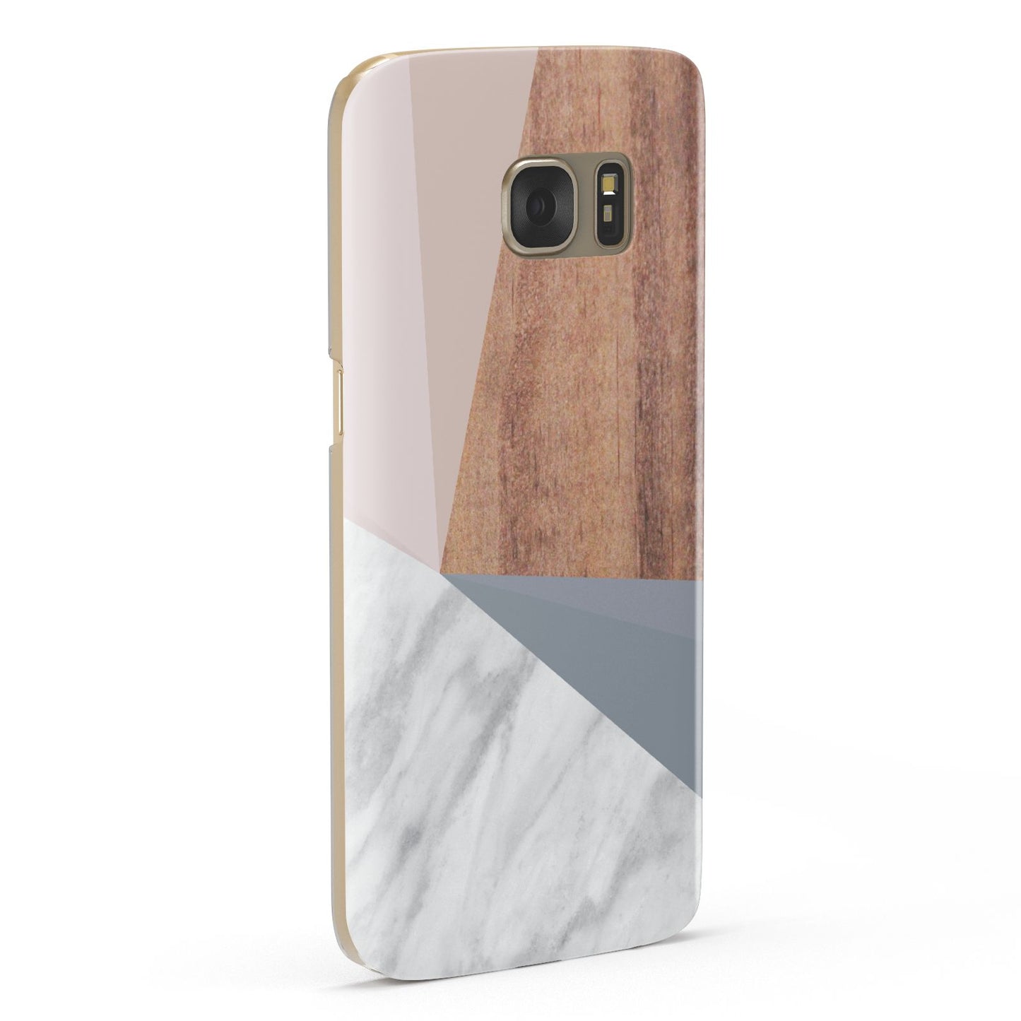 Marble Wood Geometric 1 Samsung Galaxy Case Fourty Five Degrees
