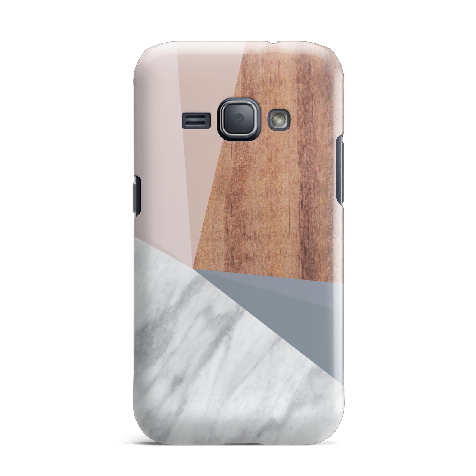Marble Wood Geometric 1 Samsung Galaxy J1 2016 Case