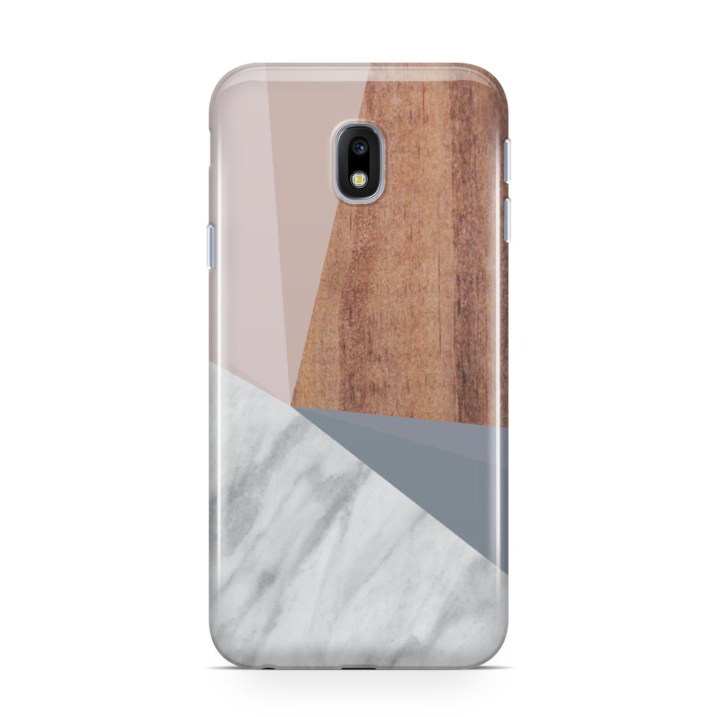 Marble Wood Geometric 1 Samsung Galaxy J3 2017 Case
