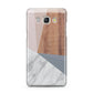 Marble Wood Geometric 1 Samsung Galaxy J5 2016 Case