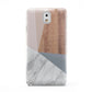 Marble Wood Geometric 1 Samsung Galaxy Note 3 Case