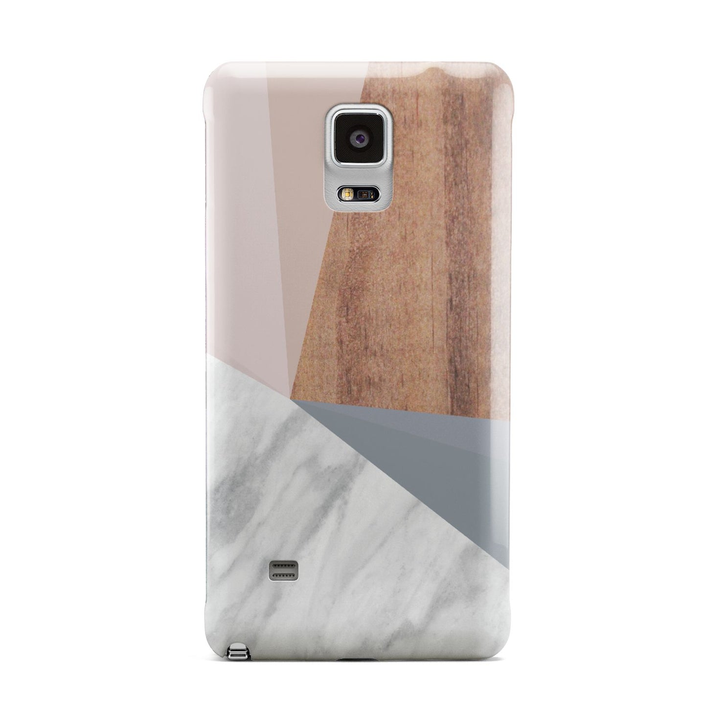 Marble Wood Geometric 1 Samsung Galaxy Note 4 Case