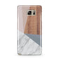 Marble Wood Geometric 1 Samsung Galaxy Note 5 Case