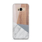 Marble Wood Geometric 1 Samsung Galaxy S8 Plus Case