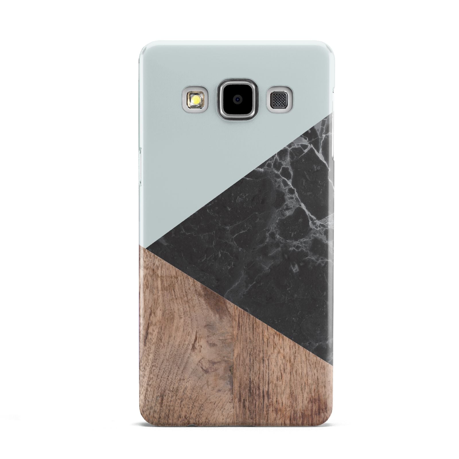 Marble Wood Geometric 2 Samsung Galaxy A5 Case