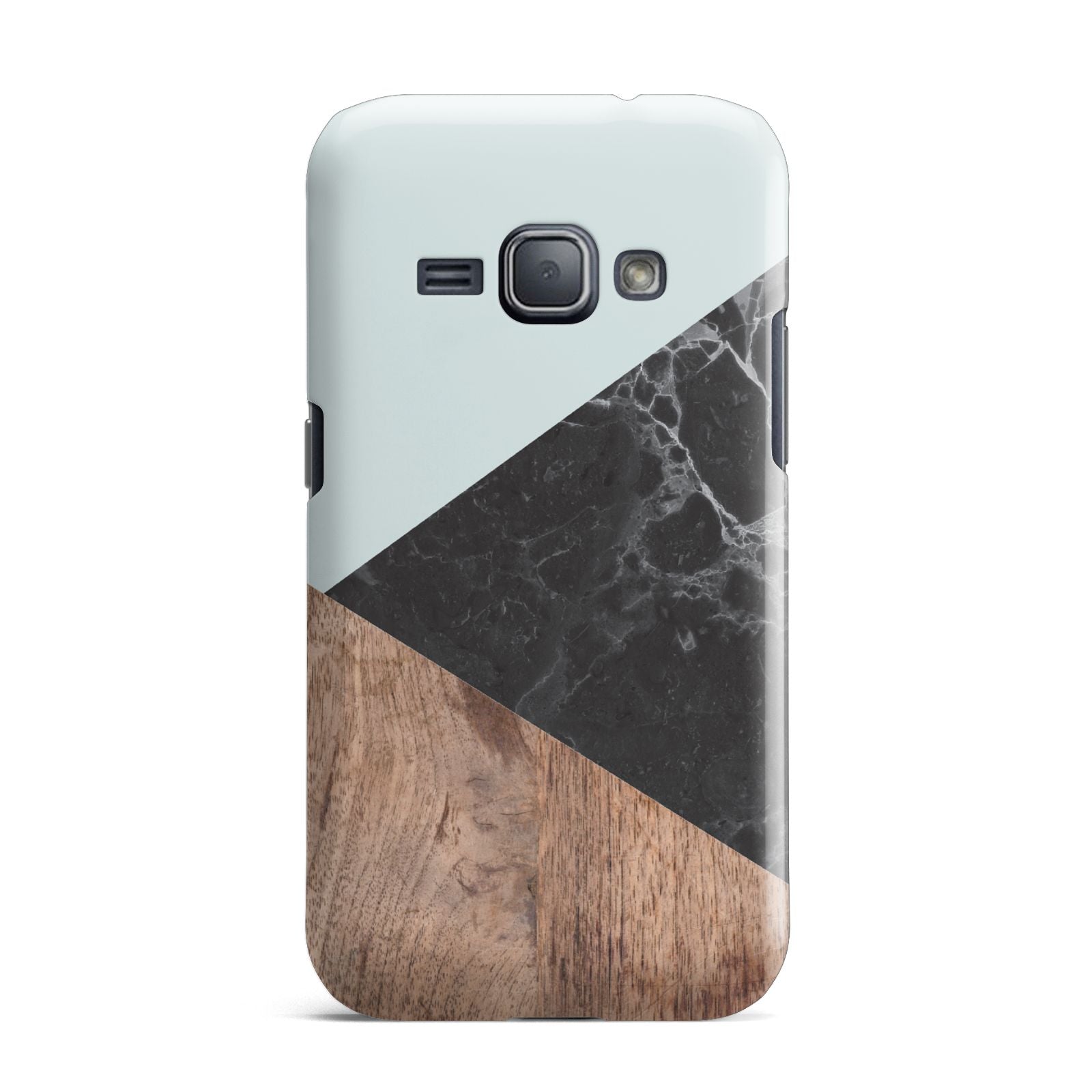 Marble Wood Geometric 2 Samsung Galaxy J1 2016 Case