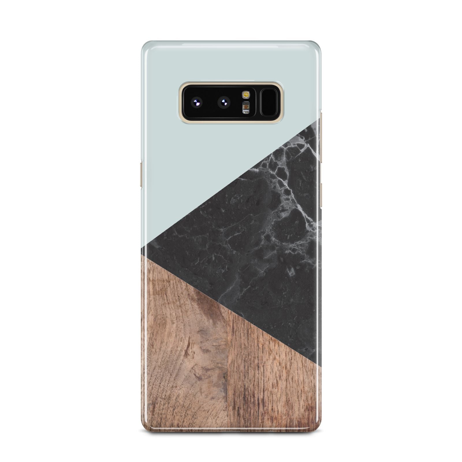 Marble Wood Geometric 2 Samsung Galaxy Note 8 Case