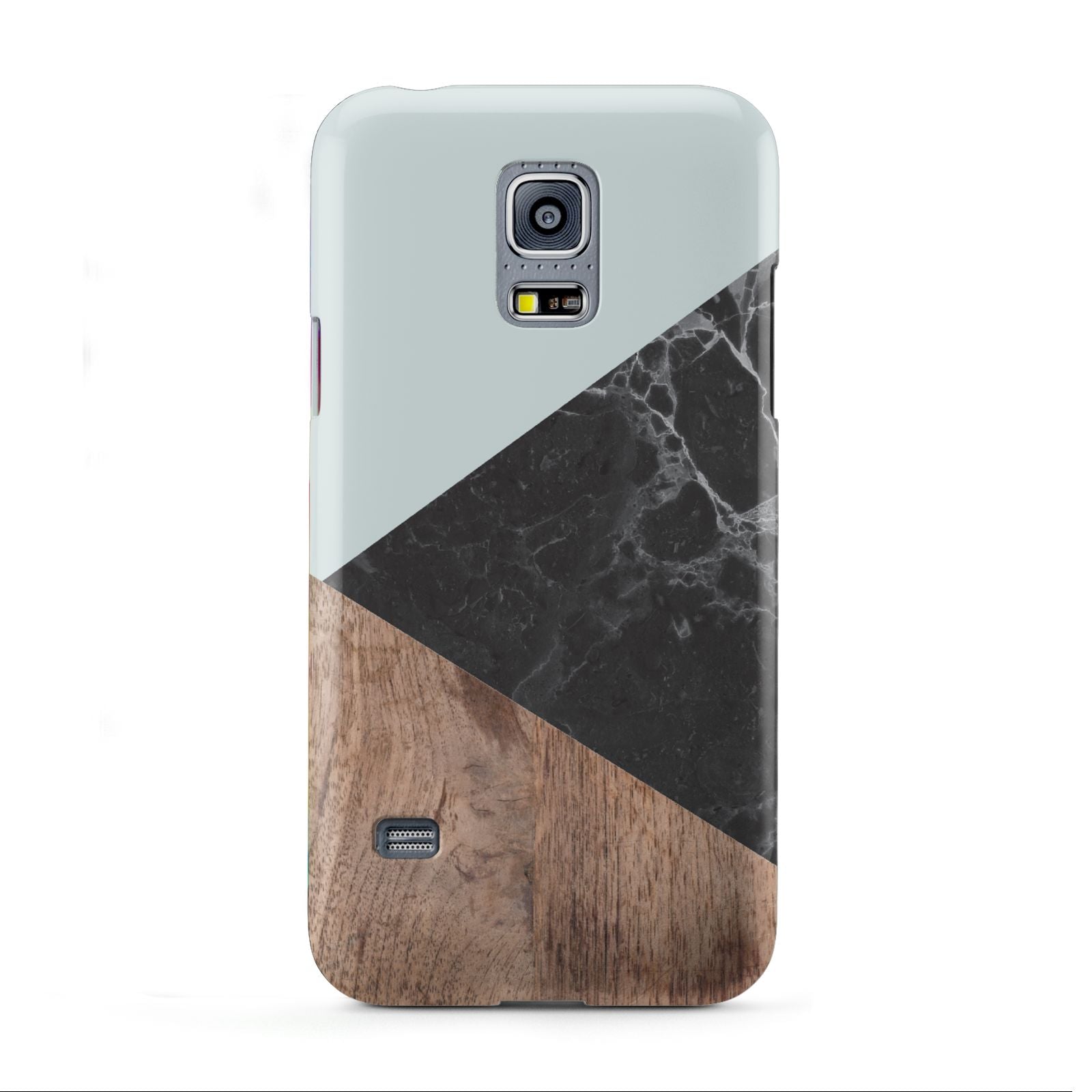 Marble Wood Geometric 2 Samsung Galaxy S5 Mini Case