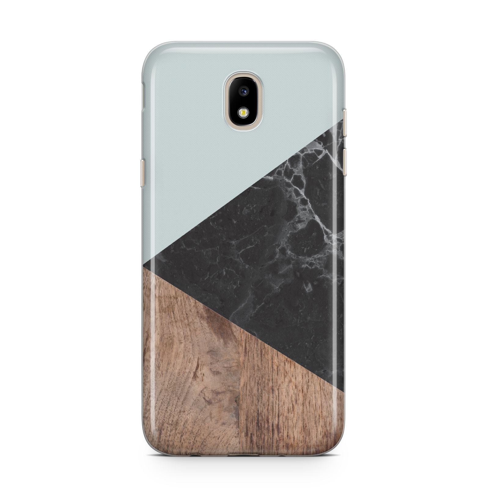 Marble Wood Geometric 2 Samsung J5 2017 Case