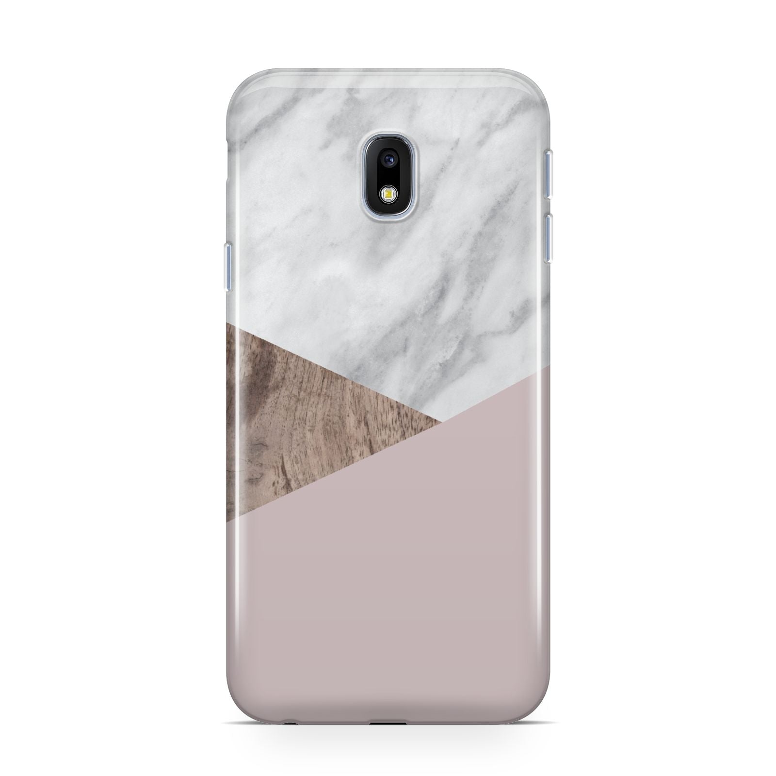 Marble Wood Geometric 3 Samsung Galaxy J3 2017 Case
