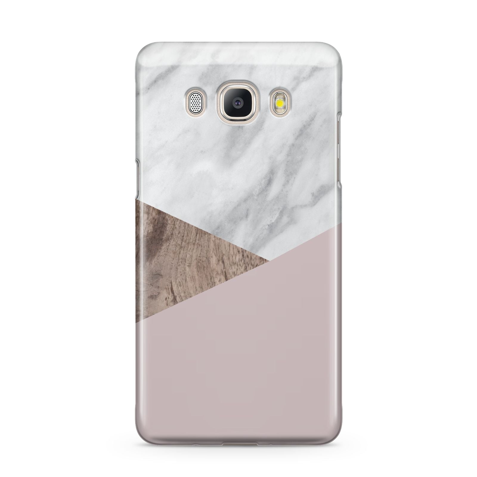 Marble Wood Geometric 3 Samsung Galaxy J5 2016 Case