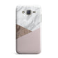 Marble Wood Geometric 3 Samsung Galaxy J7 Case
