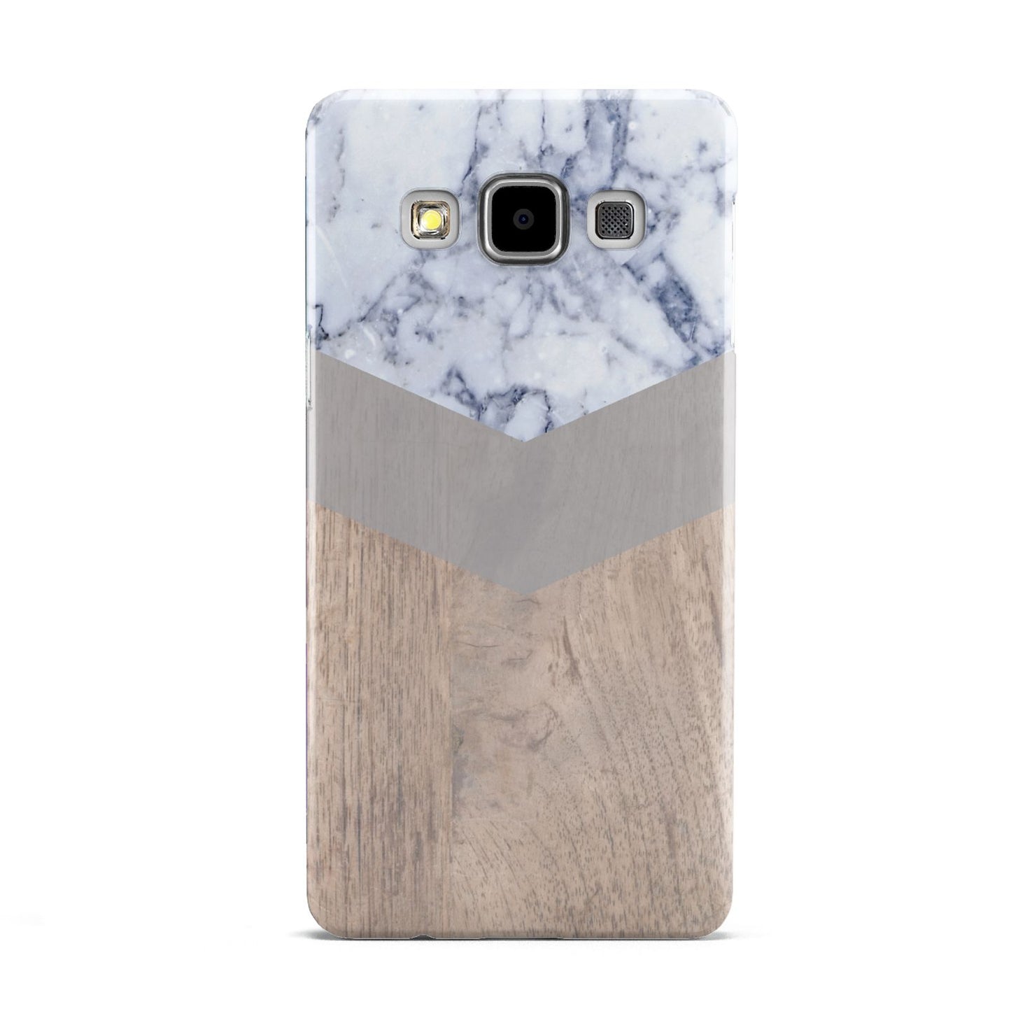 Marble Wood Geometric 4 Samsung Galaxy A5 Case