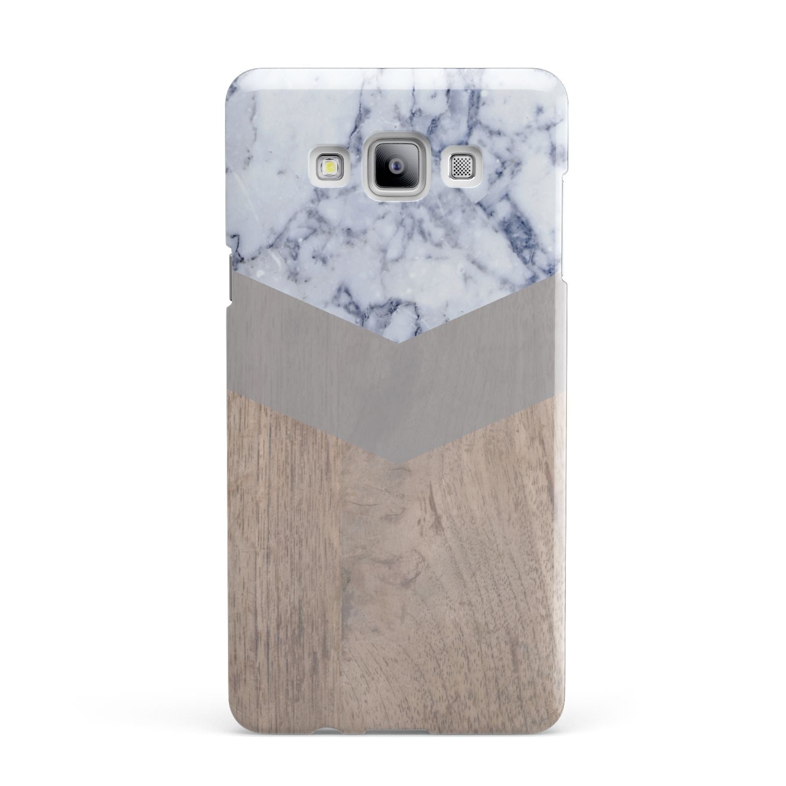 Marble Wood Geometric 4 Samsung Galaxy A7 2015 Case
