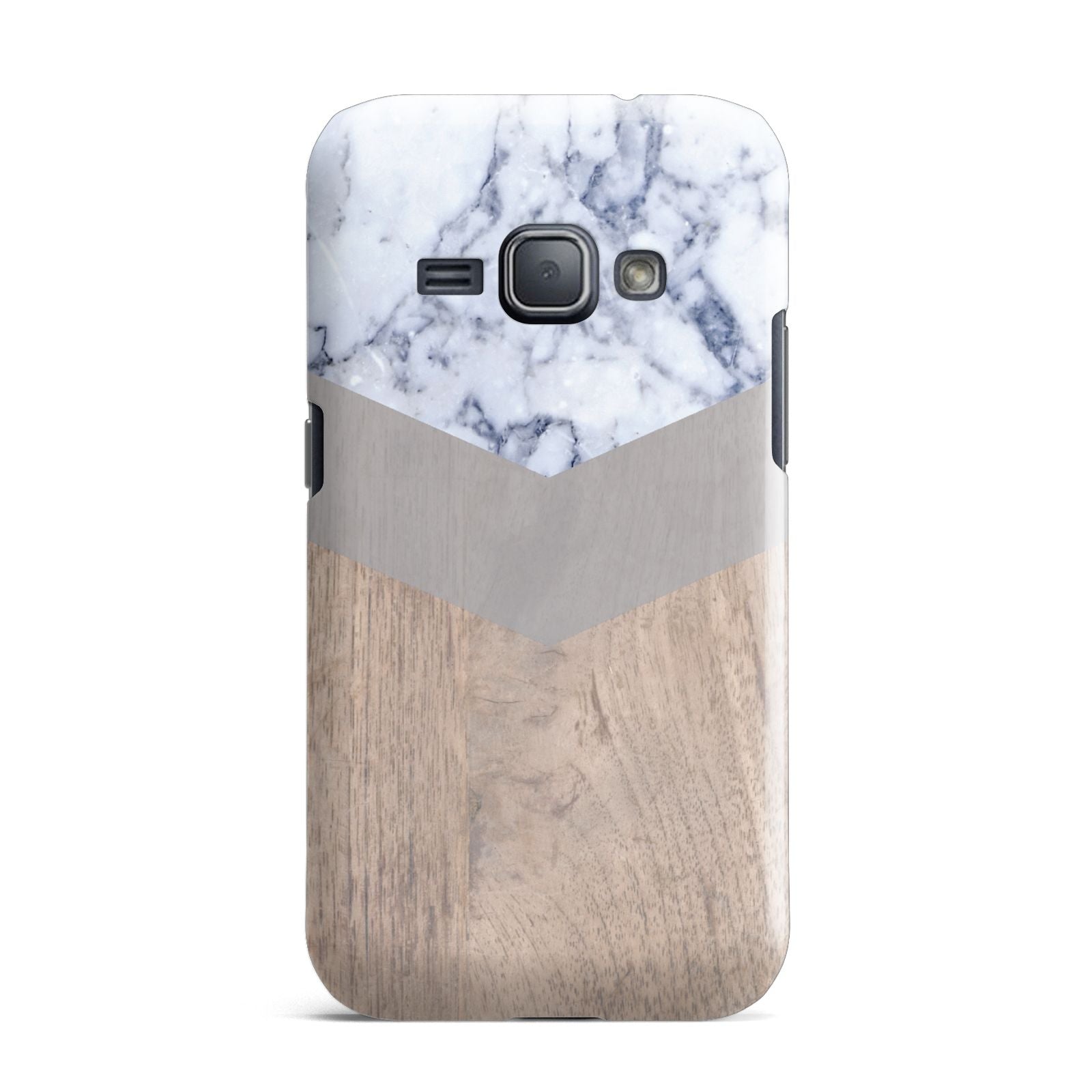 Marble Wood Geometric 4 Samsung Galaxy J1 2016 Case