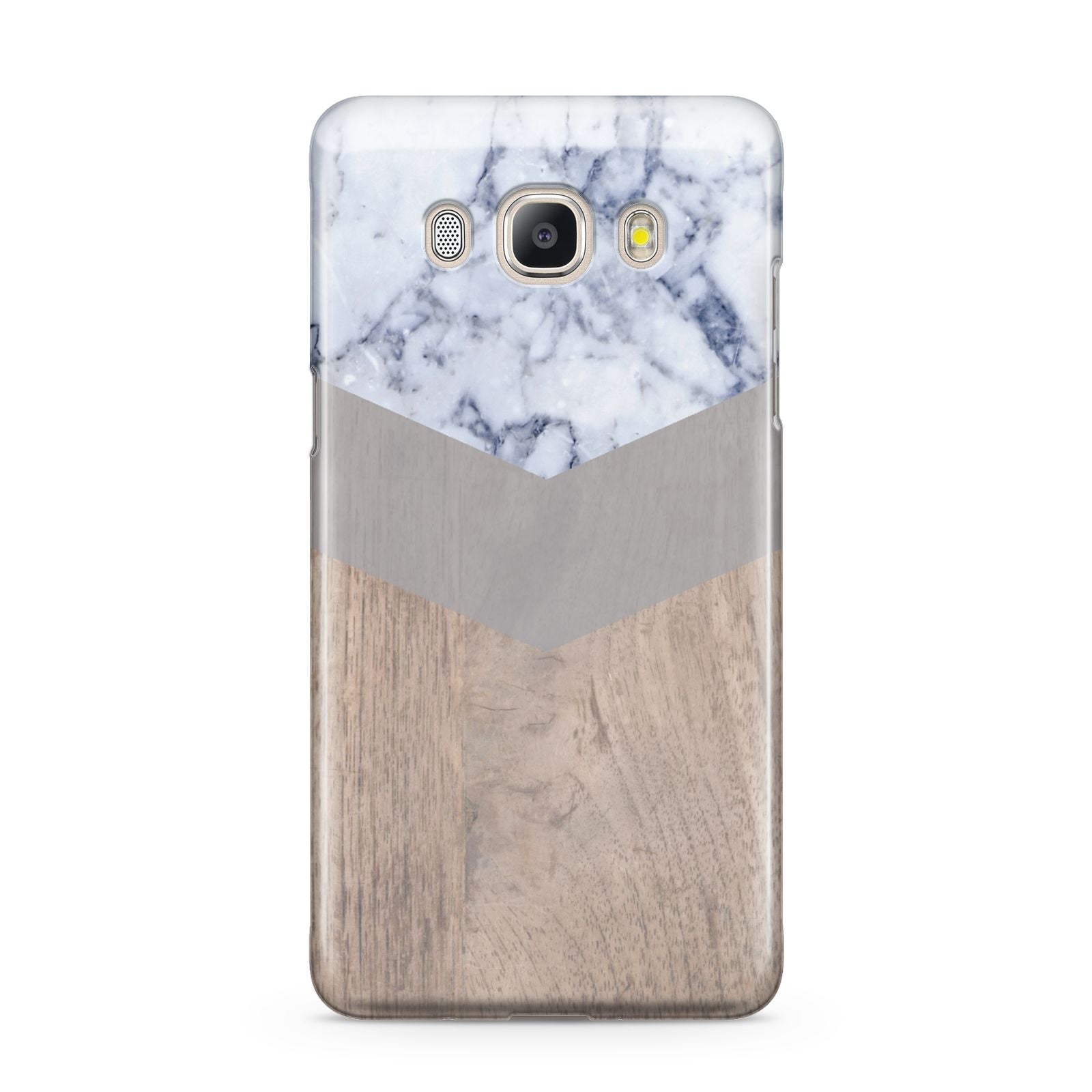 Marble Wood Geometric 4 Samsung Galaxy J5 2016 Case