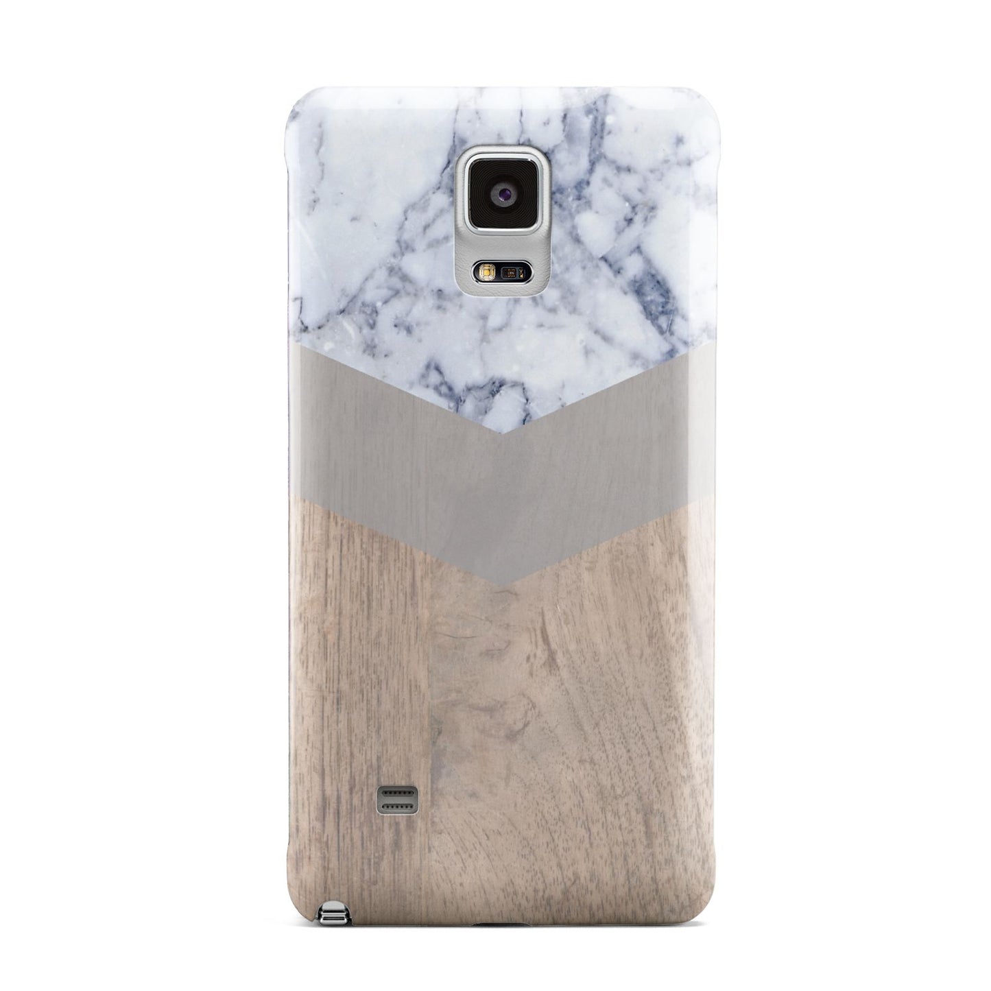 Marble Wood Geometric 4 Samsung Galaxy Note 4 Case