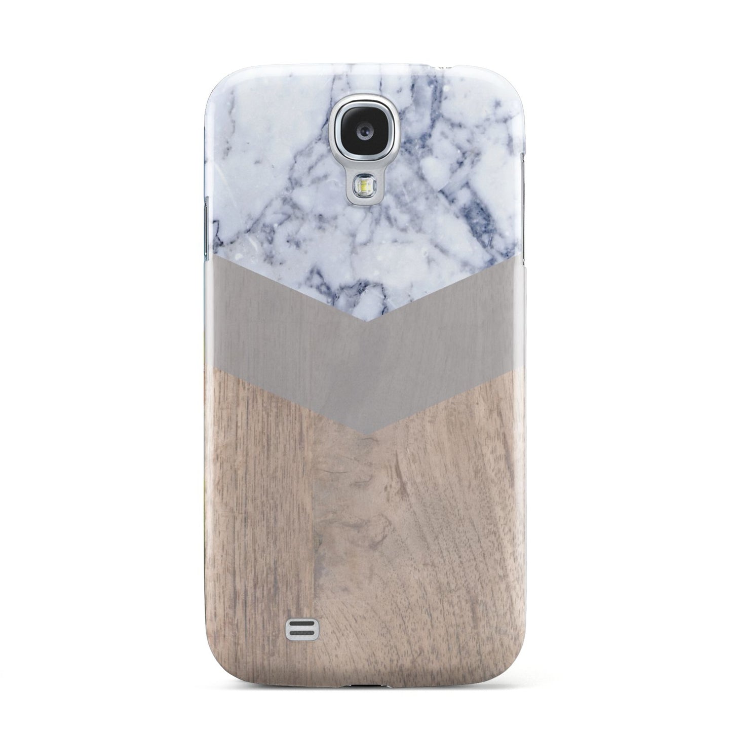 Marble Wood Geometric 4 Samsung Galaxy S4 Case