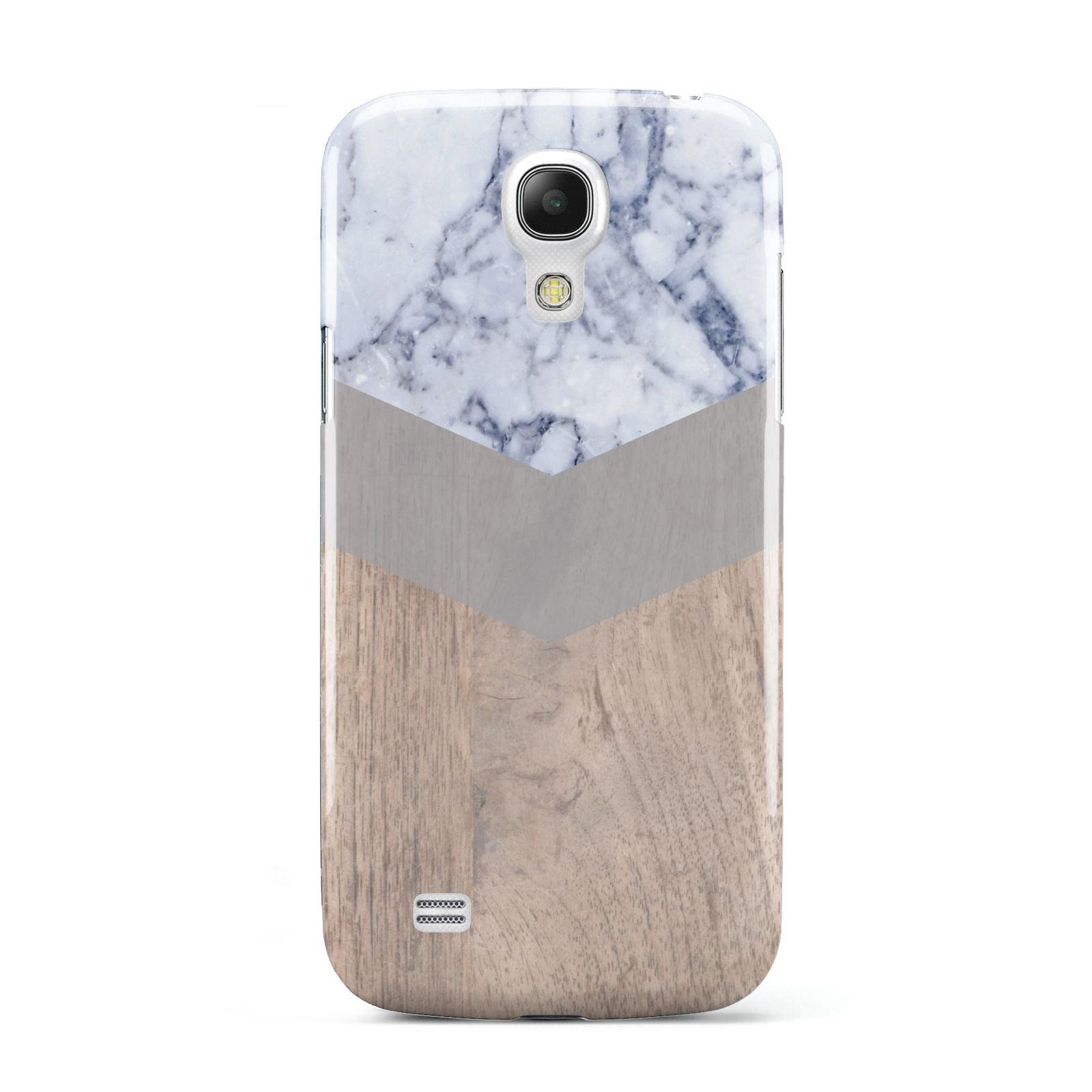 Marble Wood Geometric 4 Samsung Galaxy S4 Mini Case