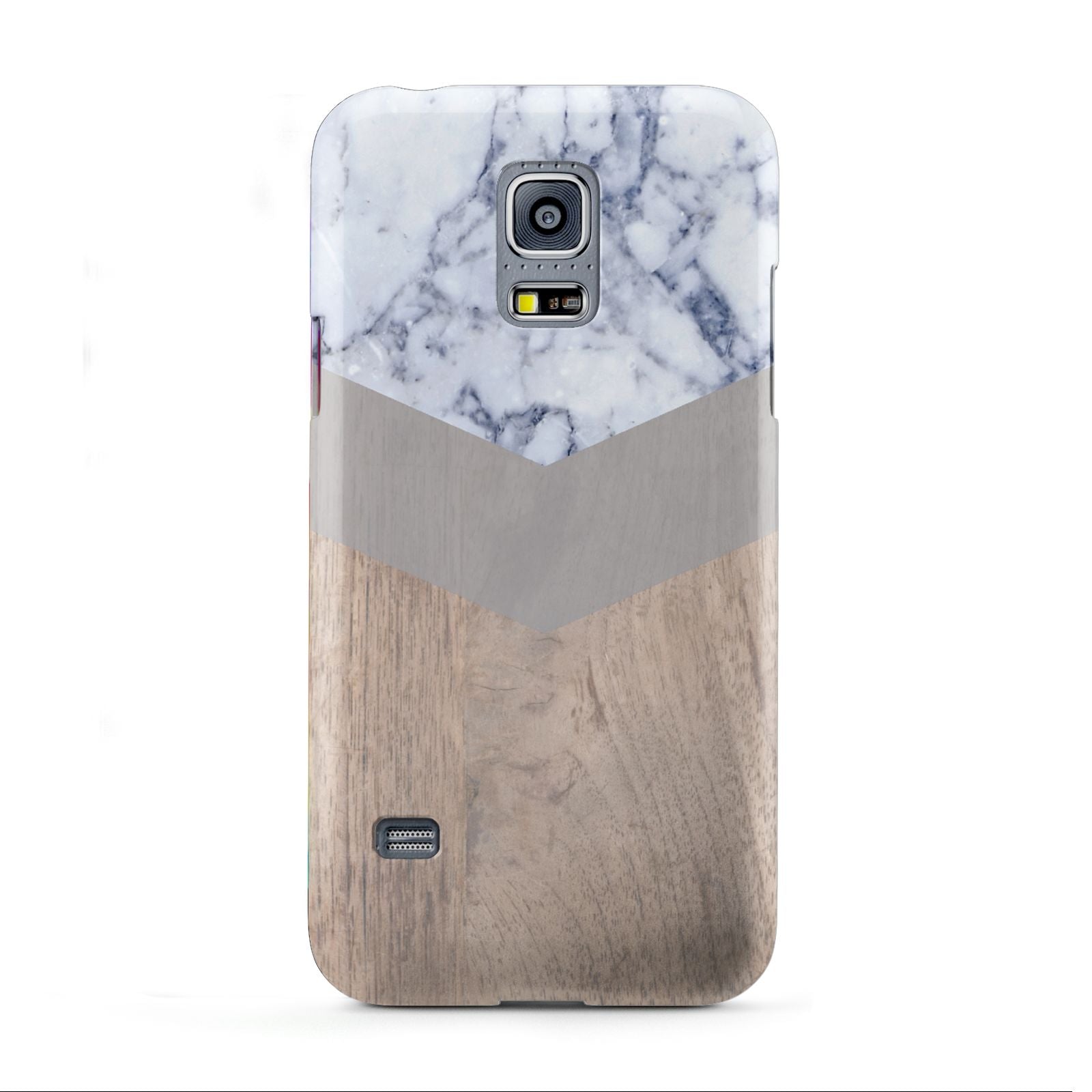 Marble Wood Geometric 4 Samsung Galaxy S5 Mini Case
